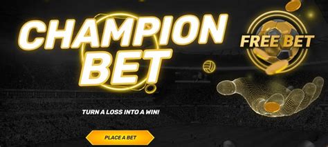champion bet free bet